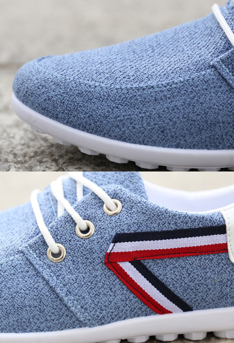 Men's Soft-Soled Canvas Shoes.