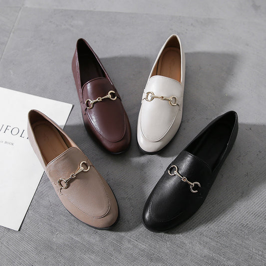 Women New British style Leather Shoe